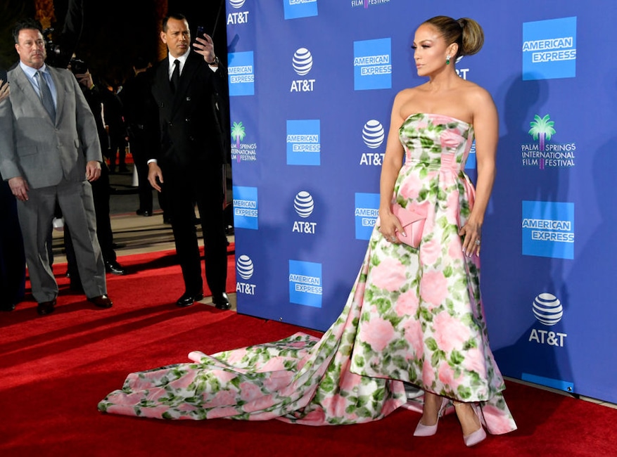 Alex Rodriguez, Jennifer Lopez, Palm Springs International Film Festival